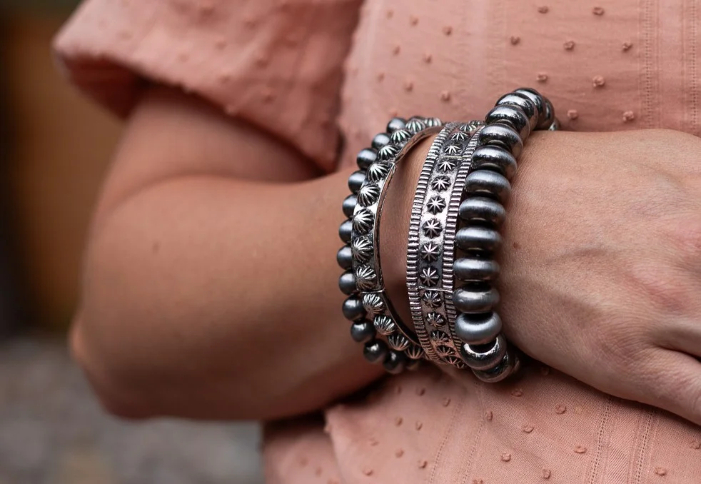 Silver Spur Bracelet Stack - Image 3