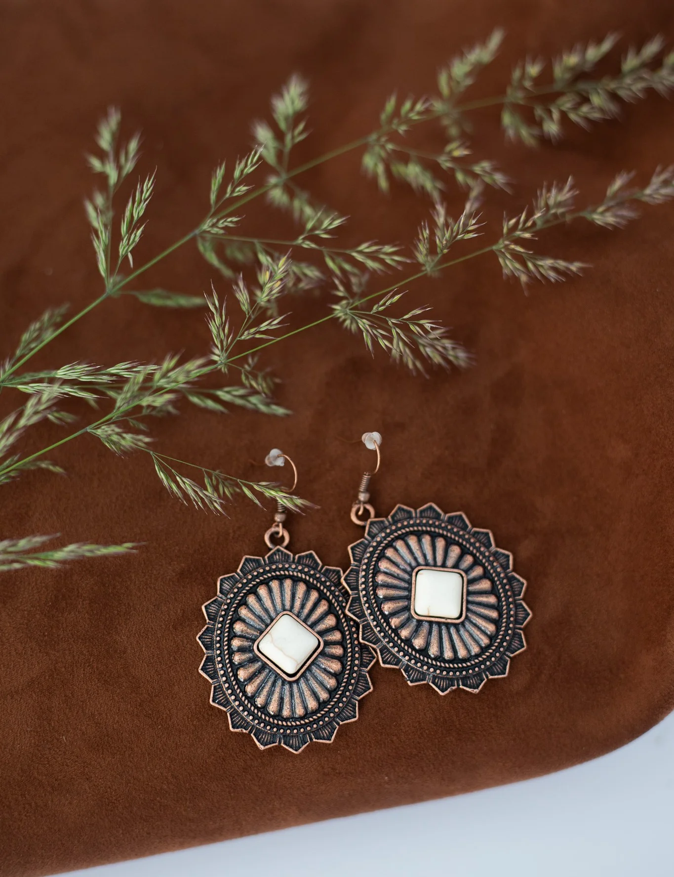 Copper Canyon Concho Earrings - Image 3