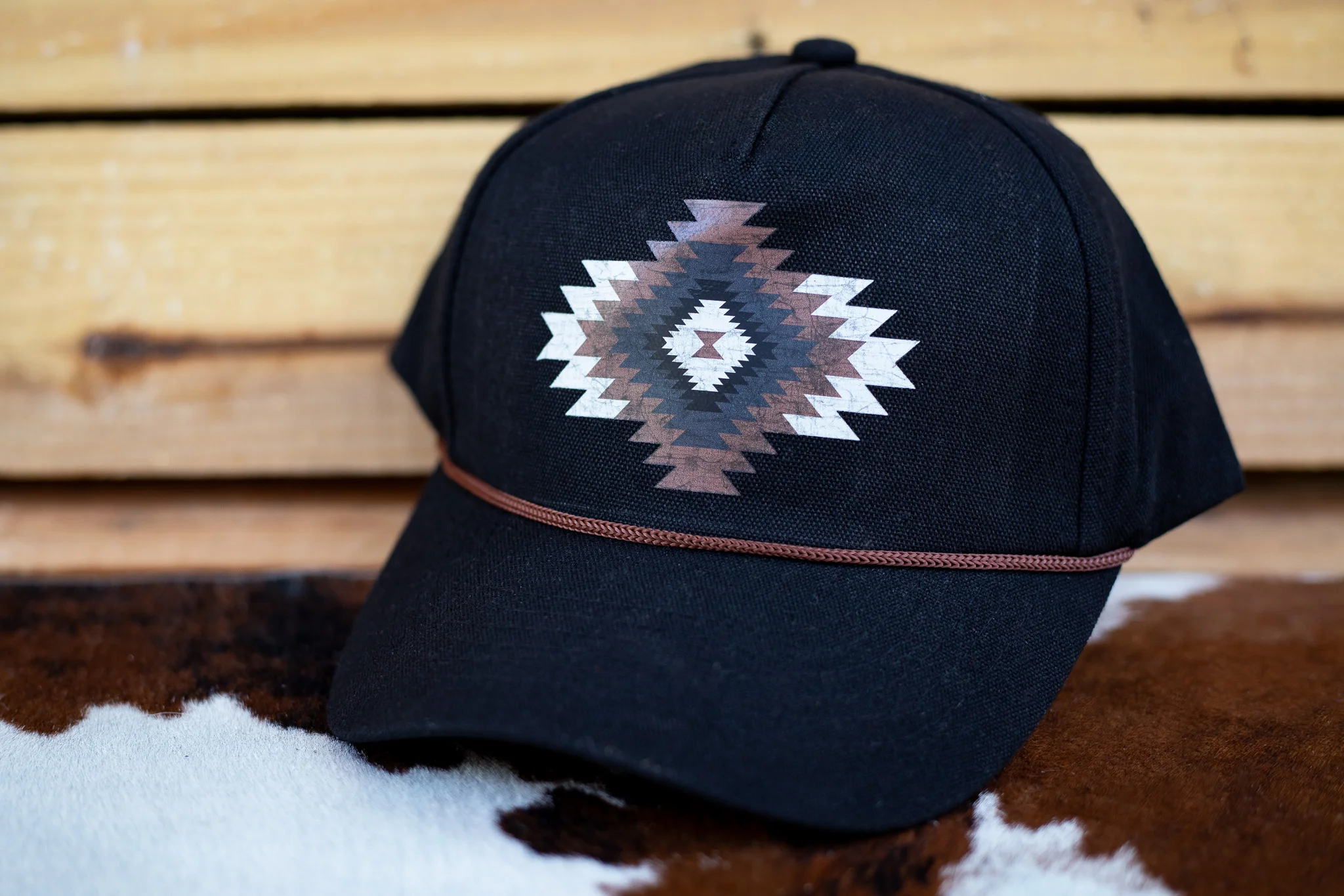 Desert After Dark Aztec Trucker Hat - Image 4